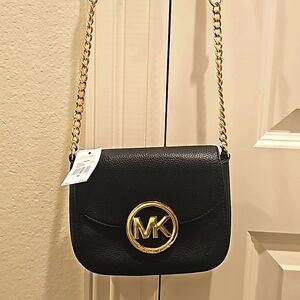 MK fulton crossbody leather bag